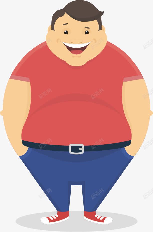 肥胖的男人png免抠素材_88icon https://88icon.com 卡通 男人 肥胖