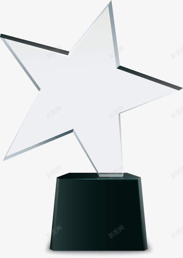 五角星水晶奖杯png免抠素材_88icon https://88icon.com nbs 军功章 名次 奖励 奖品 奖杯 奖杯金杯 比赛 水晶 透明感 银奖 银奖杯