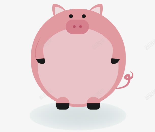 可爱粉猪猪边框边框png免抠素材_88icon https://88icon.com 动物边框 卡通标签素材 卡通边框 标牌 猪猪边框 粉猪 边框