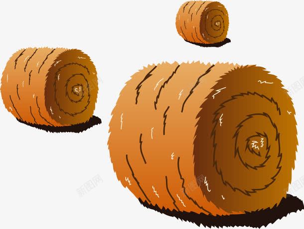 收获季节稻草堆png免抠素材_88icon https://88icon.com 丰收季节 农场 卡通手绘 干草捆 收获 秋季 稻草 稻草堆 金黄色