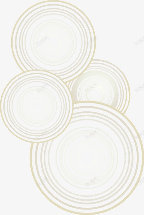 白色同心圆图案png免抠素材_88icon https://88icon.com 同心圆 图案 白色