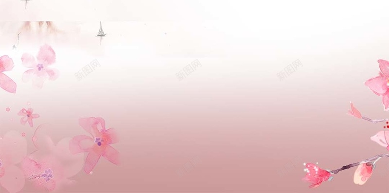 粉色樱花花瓣商业PSD分层H5背景jpg设计背景_88icon https://88icon.com 商业PSD分层H5背景素材 春天 服饰 樱花 浮云 粉色 花瓣 踏春 高山