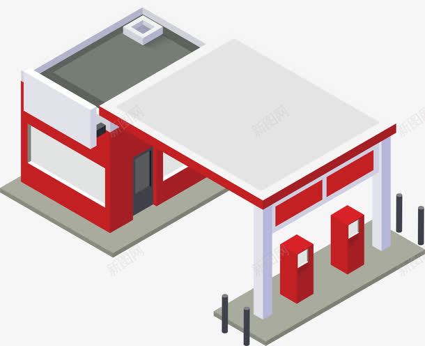 加油站元素png免抠素材_88icon https://88icon.com png 亚洲建筑 元素 加油图 加油站 卡通 建筑