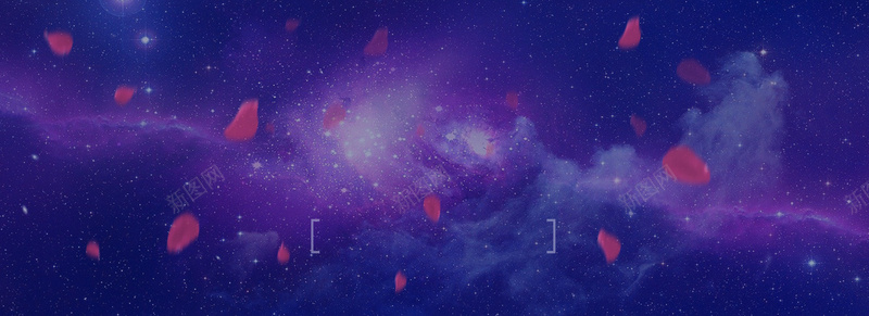 淘宝七夕情人节促销海报psd设计背景_88icon https://88icon.com 七夕促销海报 云彩 剪影 情人节海报 星云 星星 星海 星空 星际 梦幻 浪漫 浪漫七夕 浪漫情人节 海报banner 淘宝海报 牛郎织女 玫瑰花瓣 紫色夜空海报 紫色背景 鹊