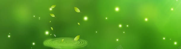 护肤品绿色清新光晕背景bannerjpg设计背景_88icon https://88icon.com banner 光晕 护肤品 清新 绿色 背景