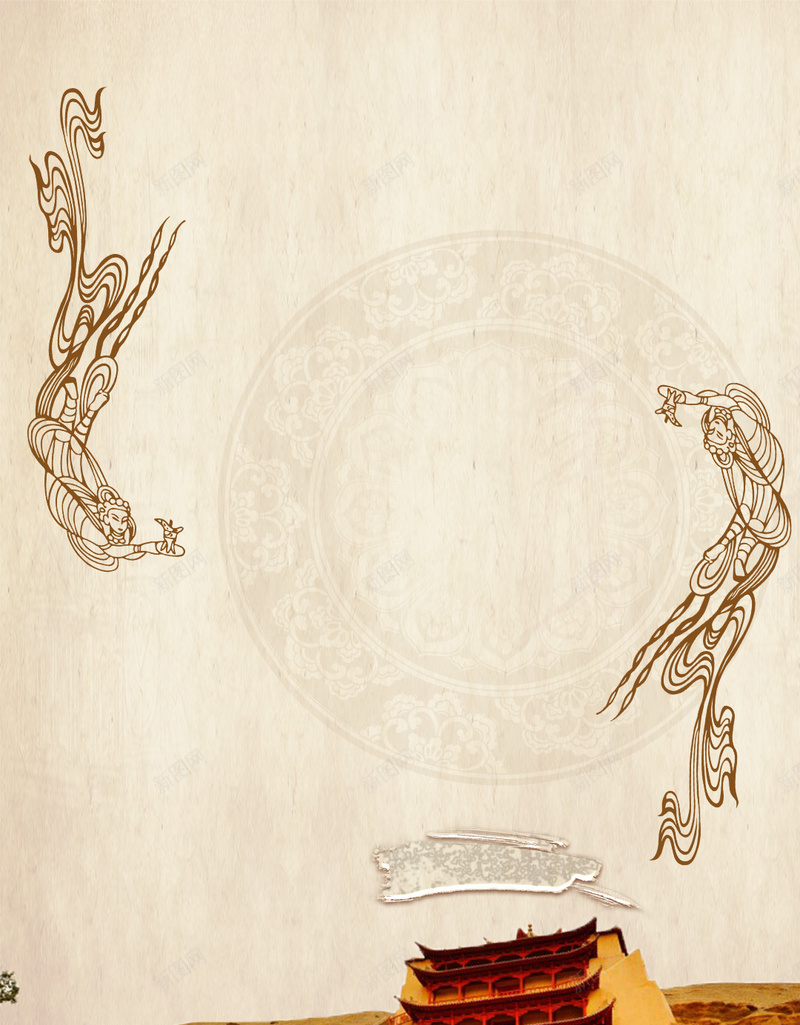敦煌莫高窟黄色古典背景psd设计背景_88icon https://88icon.com 佛 北方建筑 古典背景 土建筑 敦煌莫高窟 旅游 旅游景点 黄色