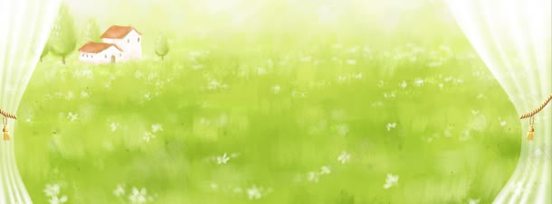 春季广告jpg设计背景_88icon https://88icon.com 公益广告 树木 树林 环保 白云 绿叶 草地 落叶 蝴蝶