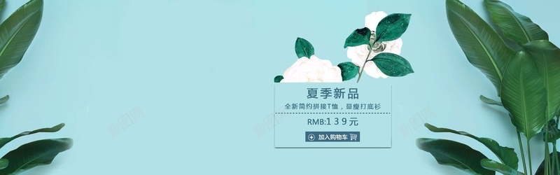 夏季新品bannerpsd设计背景_88icon https://88icon.com 夏季 新品 新品上市 梦幻 浪漫 海报banner 热带植物 芭蕉