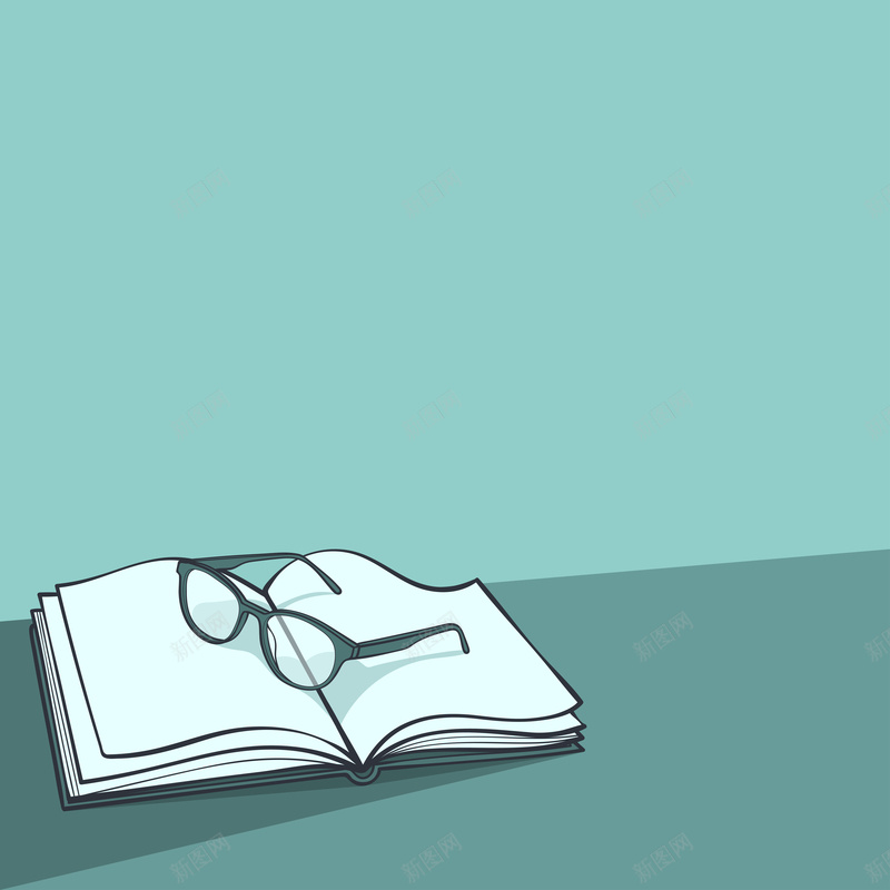 卡通文艺世界读书日手绘书本海报背景矢量图eps设计背景_88icon https://88icon.com 世界读书日 书本 卡通 手绘 文艺 海报 素材 背景 矢量图