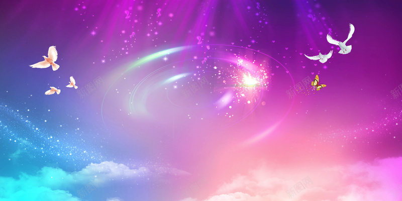 紫色白鸽背景psd设计背景_88icon https://88icon.com PPT PSD 免费 广告 海报 白鸽 素材 紫色 背景