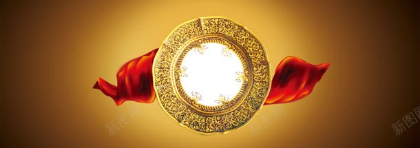 中秋喜庆bannerjpg设计背景_88icon https://88icon.com banner 中秋 喜庆 圆盘 红色丝绸