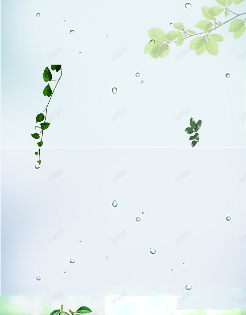 夏季补水护肤品新款首发海报背景psd设计背景_88icon https://88icon.com 夏季补水护肤品新款首发海报 水珠 牛油果 百雀羚 盛夏美丽新愿 绿色植物 绿色毛笔字 补水护肤品套装
