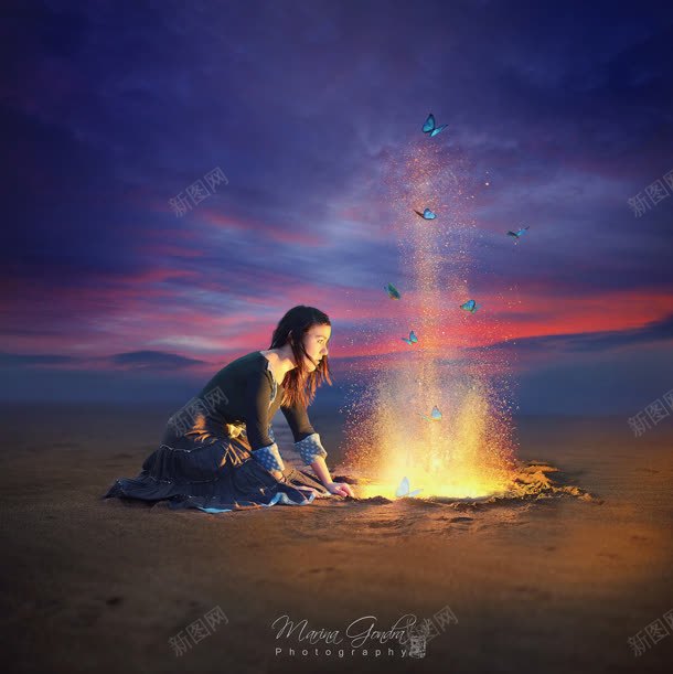 金光蝴蝶少女海报背景jpg设计背景_88icon https://88icon.com 少女 海报 背景 蝴蝶 金光