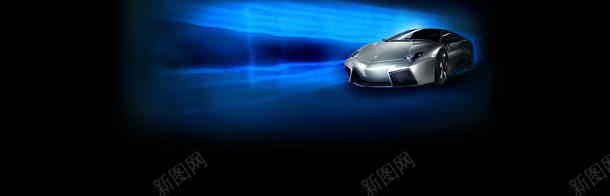 深色蓝色炫酷汽车背景bannerjpg设计背景_88icon https://88icon.com banner 光束 汽车 深色 背景 质感