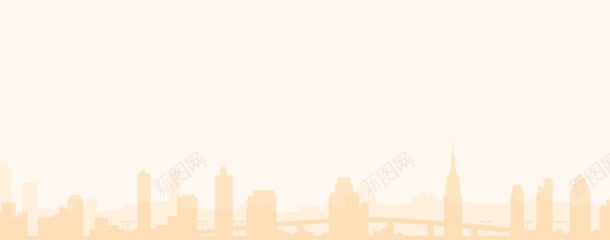 黄色现代城市建筑剪影png免抠素材_88icon https://88icon.com 剪影 城市 建筑 现代 黄色
