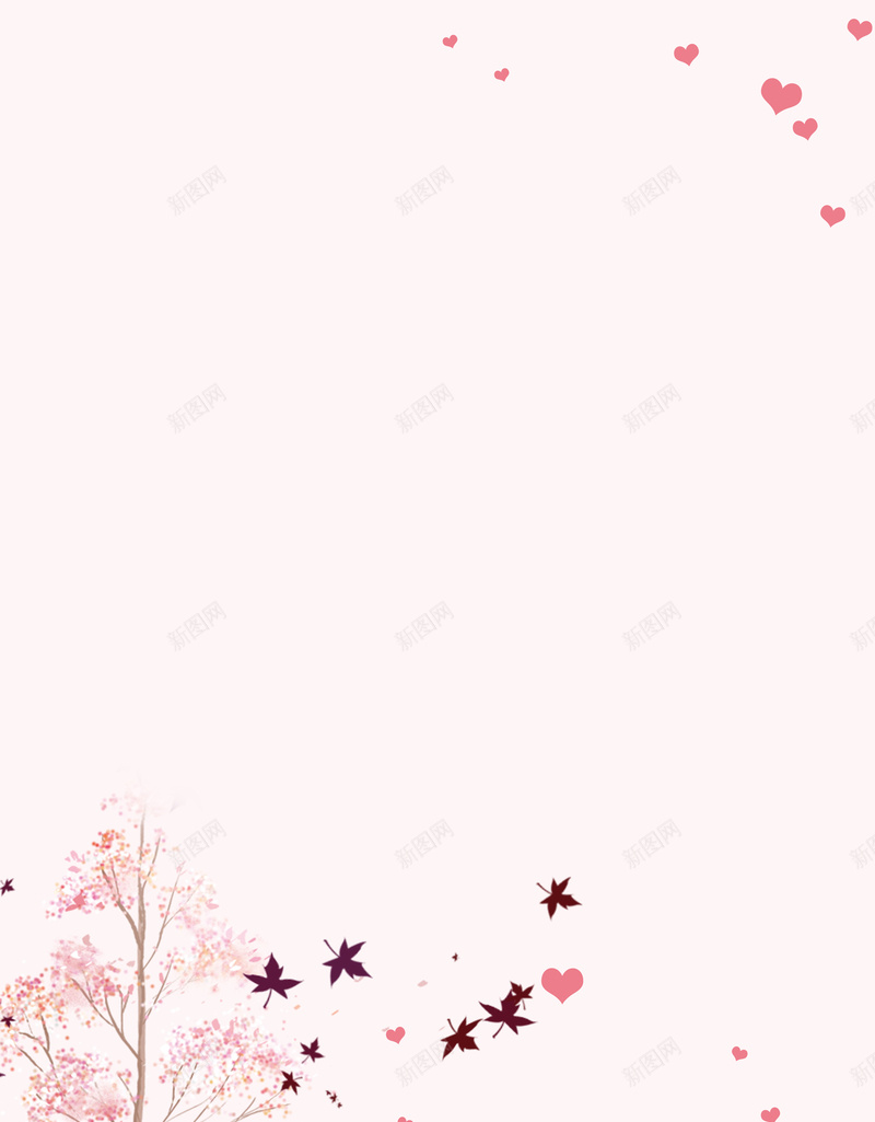 粉色简约清新女生节海报psd设计背景_88icon https://88icon.com 2018 37女生节 女王节 女生节 女神节 春季 树 清新 爱心 粉色 花卉