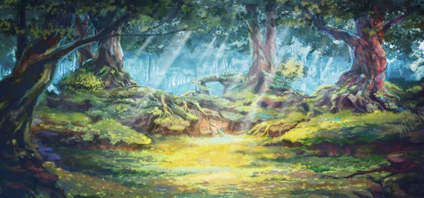 梦幻森林背景jpg设计背景_88icon https://88icon.com 梦幻 森林 背景
