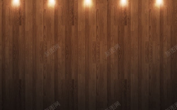 木板上的五个灯光jpg设计背景_88icon https://88icon.com 木板 灯光