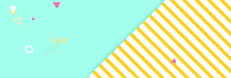 夏日上新几何扁平小清新bannerpsd设计背景_88icon https://88icon.com 几何 化妆品 夏天 夏日上新 女装 小清新 扁平 新品上市 服装 淘宝 清爽 电商 蓝色背景