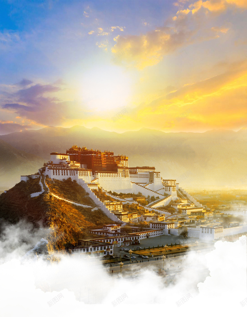 西藏纯净心灵之旅宣传海报背景psd设计背景_88icon https://88icon.com 中华人民共和国西藏自治区 中国西藏 布达拉宫 心灵之旅 旅游 旅行 海报 纯净 西藏 西藏文化 西藏风光 西藏风景 黄昏