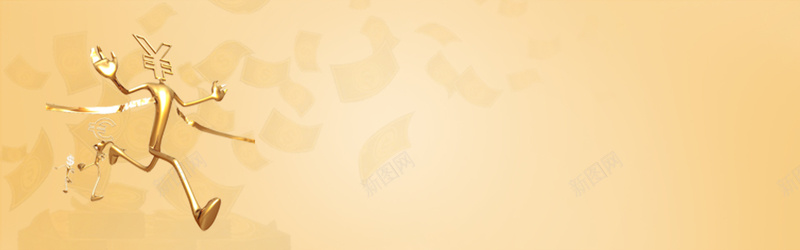 投资理财商务黄色海报banner背景psd设计背景_88icon https://88icon.com banner 人物 储蓄 卡通 商务 奔跑 投资 海报 火柴人 理财 背景 财富 金融 金钱 黄色
