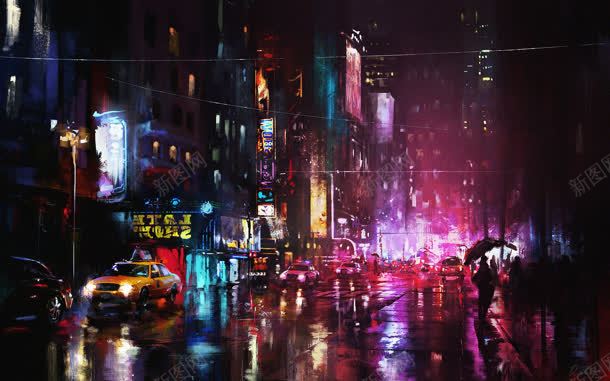 夜晚的城市海报背景jpg设计背景_88icon https://88icon.com 城市 夜晚 海报 背景