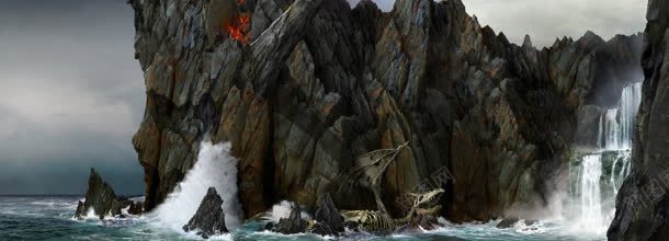 动漫岩石炫酷背景bannerjpg设计背景_88icon https://88icon.com banner 动漫 岩石 炫酷 背景