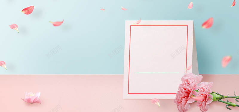 女装蓝色粉色清新花朵简约淘宝天猫bannerpsd设计背景_88icon https://88icon.com 上新 促销 化妆品 卡片 文艺 淘宝 清新 电商 简约 粉色 花朵 花瓣 蓝色