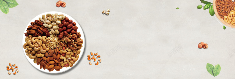 干果零食坚果零食促销bannerpsd设计背景_88icon https://88icon.com 促销 坚果 干果 干果零食 感恩节 核桃 瓜子 碧根果 红枣 花生 零食 饼干
