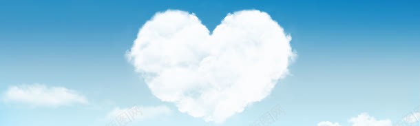 云彩心形背景jpg设计背景_88icon https://88icon.com 云彩 天空 心形 梦幻 浪漫