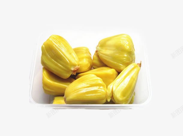 美味的菠萝蜜片png免抠素材_88icon https://88icon.com 免剥菠萝蜜图片 新鲜的菠萝蜜 牛肚子果 盒子中的菠萝蜜