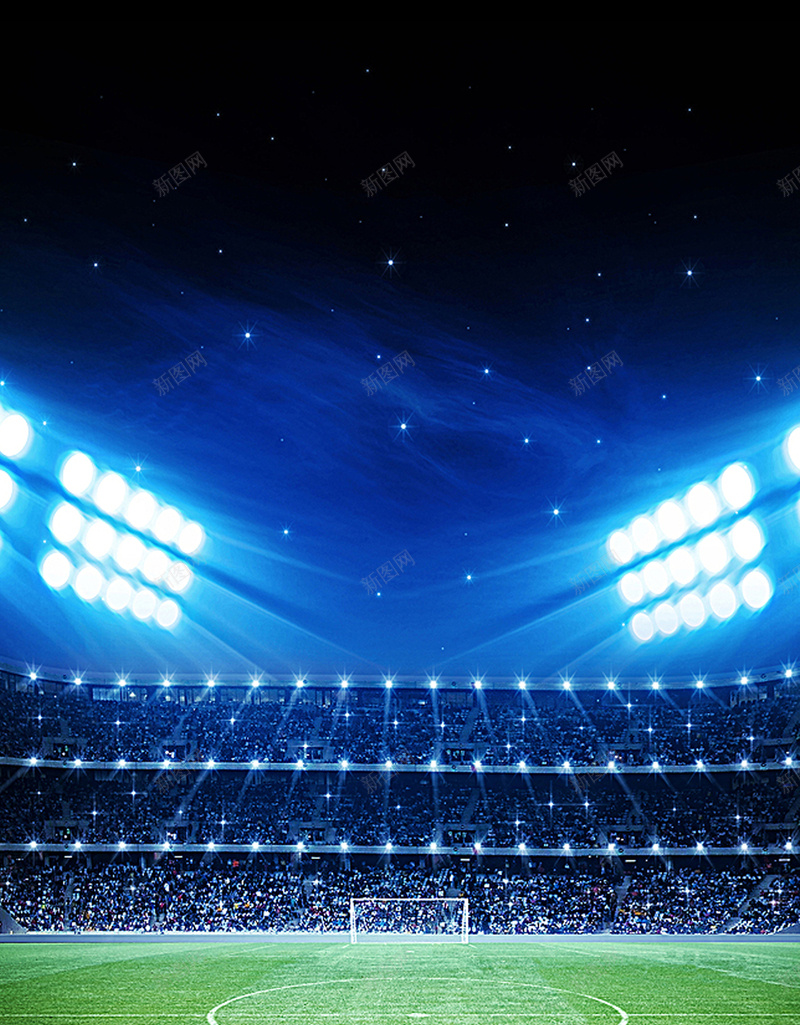 酷炫足球场运动激情平面广告jpg设计背景_88icon https://88icon.com 平面广告 星空 激情 灯光 狂欢背景 草坪 蓝色背景 足球 足球场 运动 酷炫