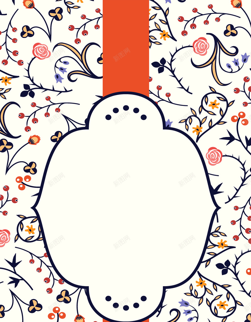 手绘线条植物花纹标签邀请函海报背景矢量图ai设计背景_88icon https://88icon.com 创意卡片 复古花纹 手绘背景 标签 植物花纹 欧式花纹 海报背景 线条 邀请函 矢量图