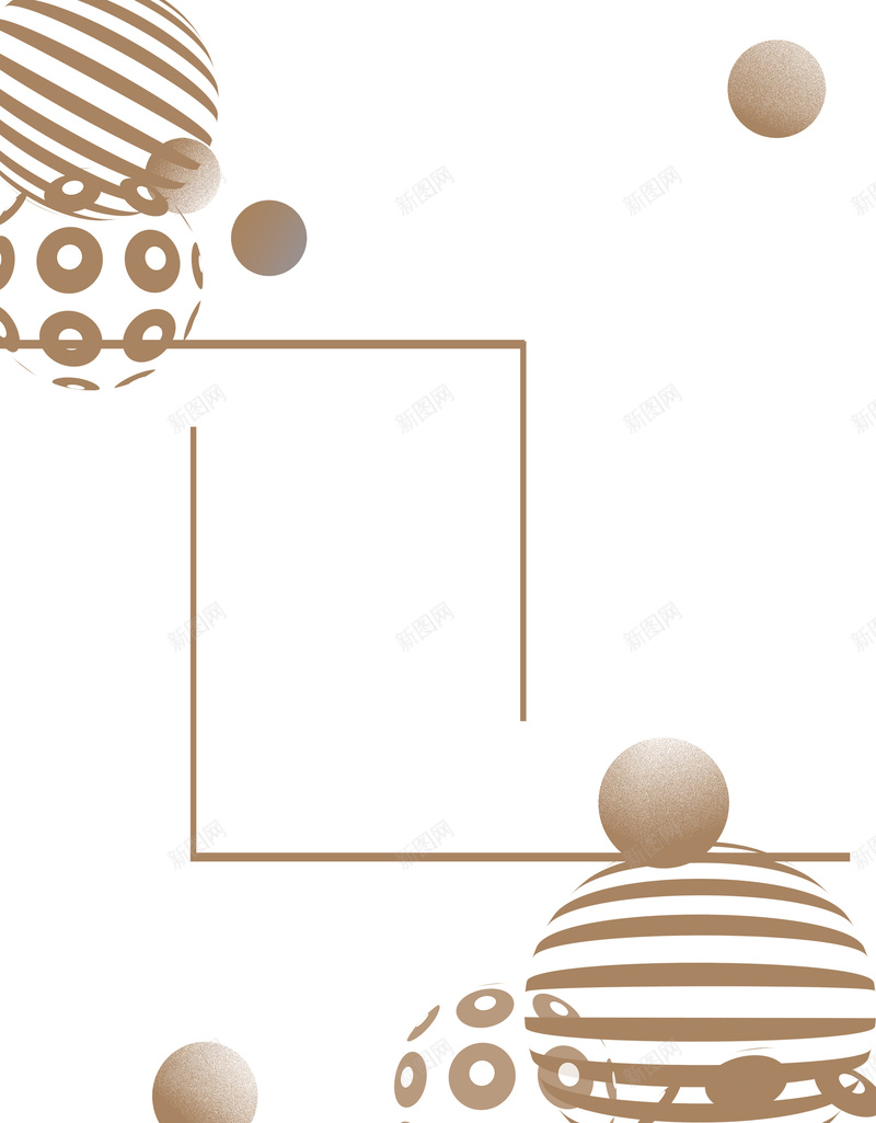 圆形几何简约边框平面广告psd设计背景_88icon https://88icon.com 几何图案 圆形几何 平面广告 科技感 立体感 简约背景 简约边框 边框