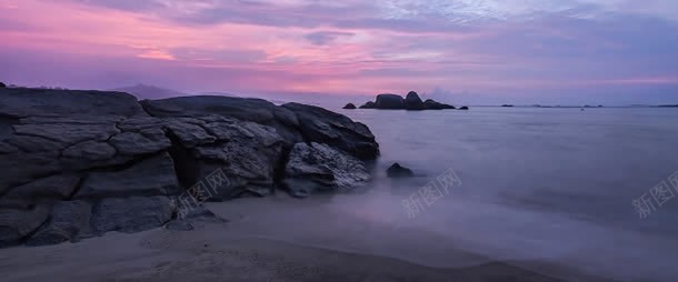 唯美大海晚霞背景jpg设计背景_88icon https://88icon.com 大海 晚霞 背景