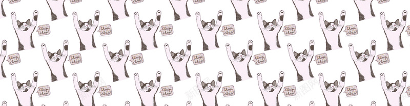 可爱猫咪图案纹理jpg设计背景_88icon https://88icon.com 印花 图案 底纹 海报banner 纹理 背景 质感