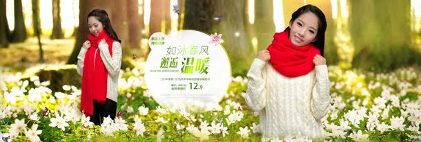 白色花丛中的毛衣少女海报背景jpg设计背景_88icon https://88icon.com 少女 毛衣 海报 白色 背景 花丛