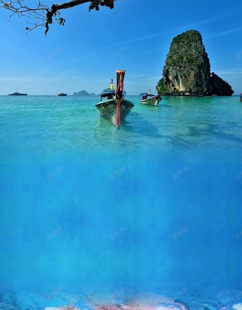 普吉岛浮潜旅游背景psd设计背景_88icon https://88icon.com 展板 旅游 普吉岛 浮潜 海岛 海报 背景