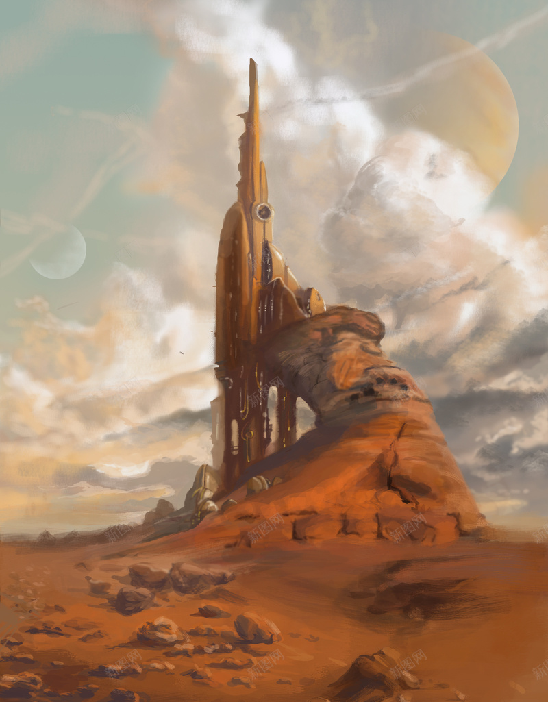荒漠飞船海报背景psd设计背景_88icon https://88icon.com CG PSD PS稿件 发射场 数码绘画 板绘 荒漠 荒漠飞船图片图片下载 设计 飞船 高清