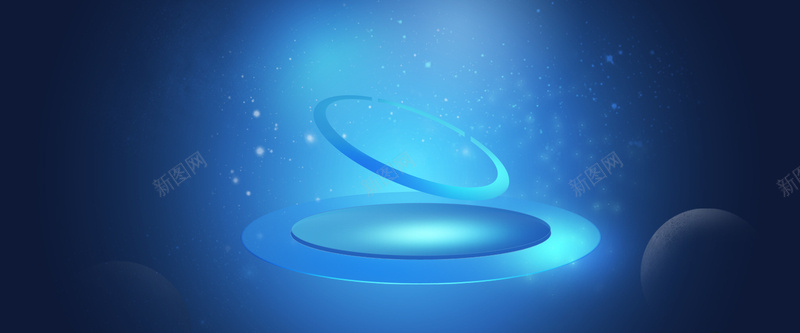 企业科技深邃蓝海报背景psd设计背景_88icon https://88icon.com 企业 星球 神秘 科技 银河系