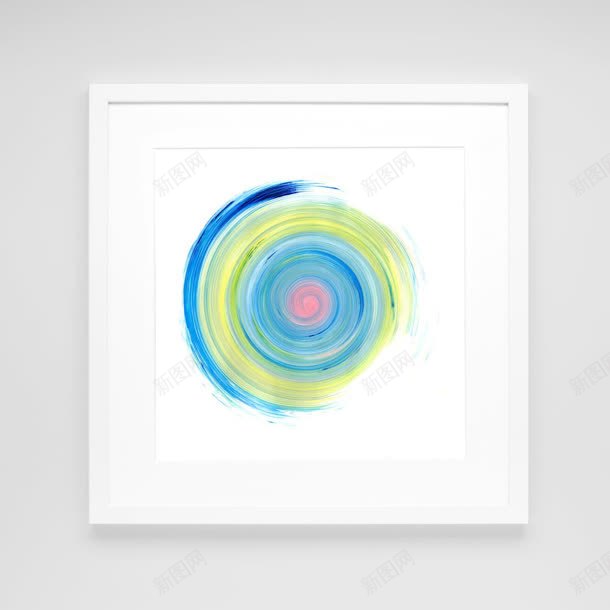 蓝色漩涡水彩插画jpg设计背景_88icon https://88icon.com 插画 水彩 漩涡 蓝色
