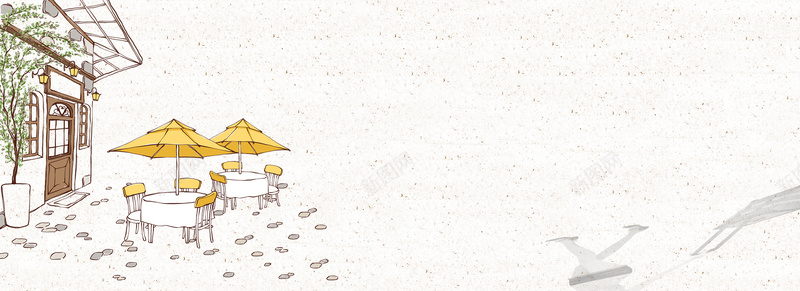 淘宝小清新休闲下午茶手绘海报背景psd设计背景_88icon https://88icon.com 下午茶 休闲 凳子 小清新 开心 手绘 桌椅 石头路 简约 花园房 黄伞