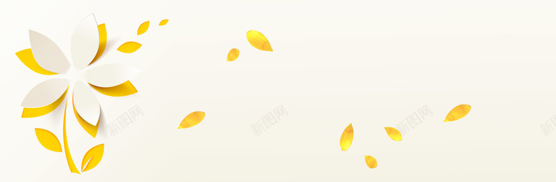 黄色立体花朵背景psd设计背景_88icon https://88icon.com banner 女包 女性 女装 女鞋 小清新 文艺 海报 海报banner 淘宝促销 清新 立体 简约 背景 花朵 花瓣 黄色