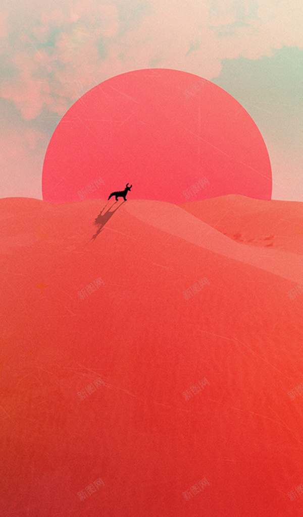 红色扁平质感H5背景jpg设计背景_88icon https://88icon.com H5 H5背景 h5 底纹 红色 纹理 质感