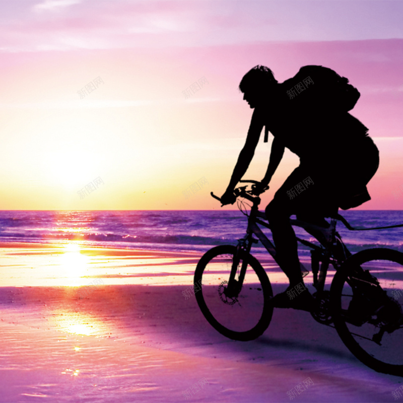 紫色唯美夕阳海景背景psd_88icon https://88icon.com 主图 单车 唯美 夕阳 摄影 海景 紫色 背景 风景