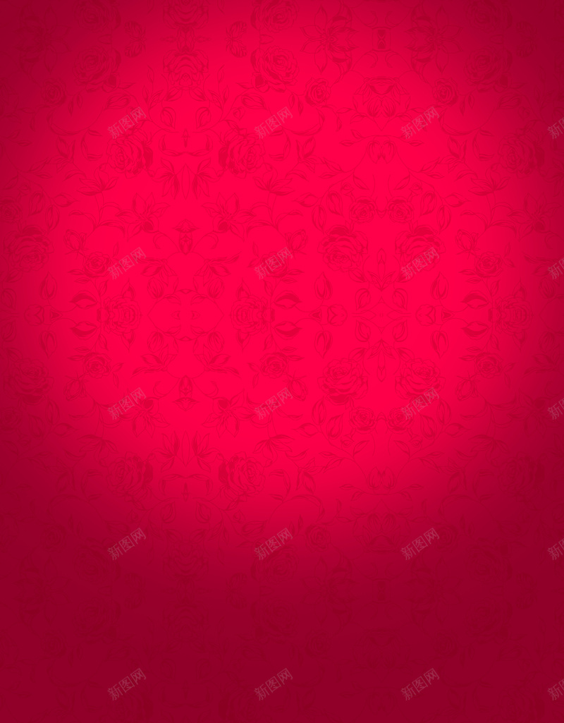 喜庆红色花底纹海报PSD背景psd设计背景_88icon https://88icon.com 商场活动海报 喜庆 喜庆节日背景 底纹 情人节 母亲节 红色背景 节日展板 节日素材 花