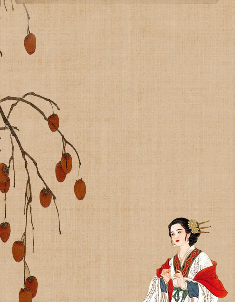 中国风四大美女貂蝉纸质背景jpg设计背景_88icon https://88icon.com 中国风 四大美女 工笔画 素材 纸质 背景 褐色 貂蝉