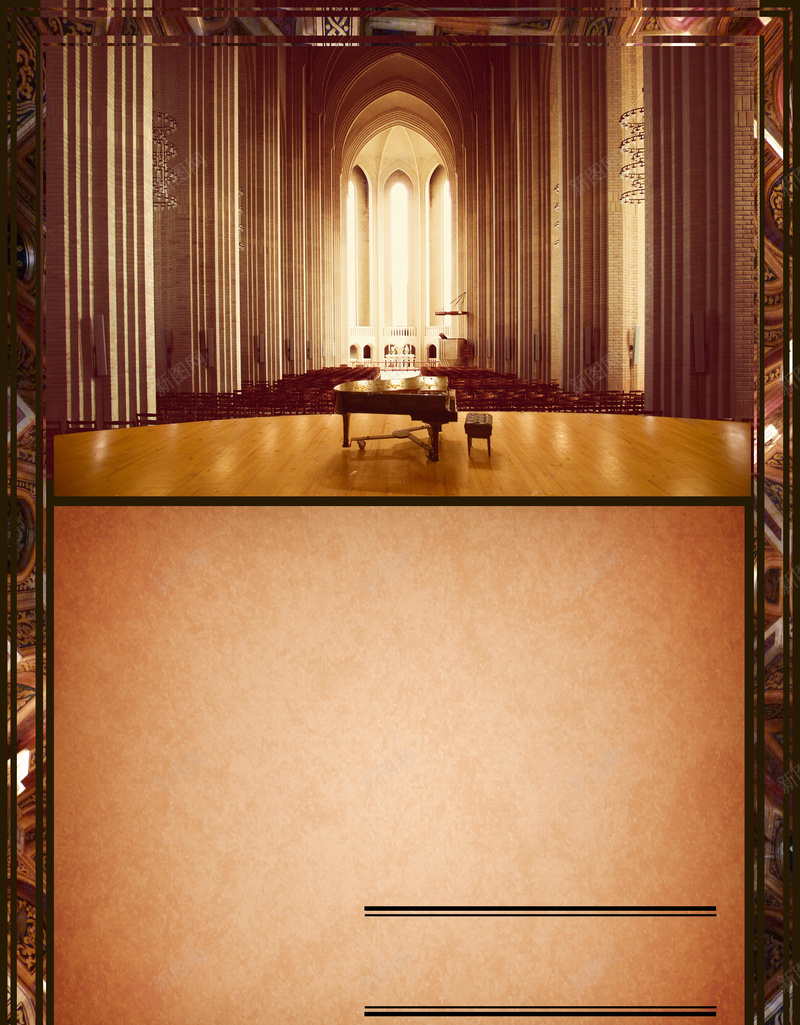 高档酒店咖啡色背景psd设计背景_88icon https://88icon.com 介绍 咖啡色 大气 奢华 宣传 气质 海报 画册 背景 酒店 钢琴 高档