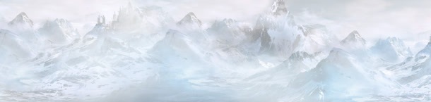 白色环境渲染雪山jpg设计背景_88icon https://88icon.com 渲染 环境 白色 雪山