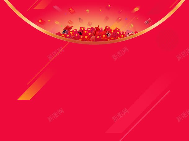 红色信封宽屏壁纸jpg设计背景_88icon https://88icon.com 信封 壁纸 红色